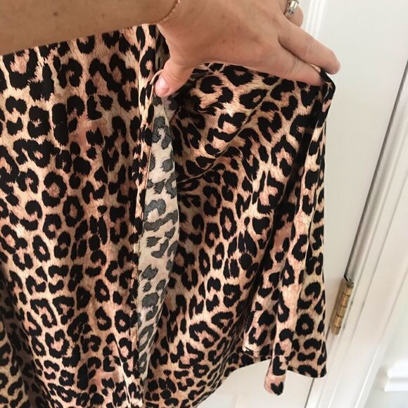 Francesca’s leopard print spaghetti strap dressXS - Picture 2 of 9